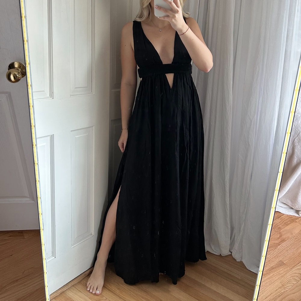 Indah Anjeli Empire Maxi Dress